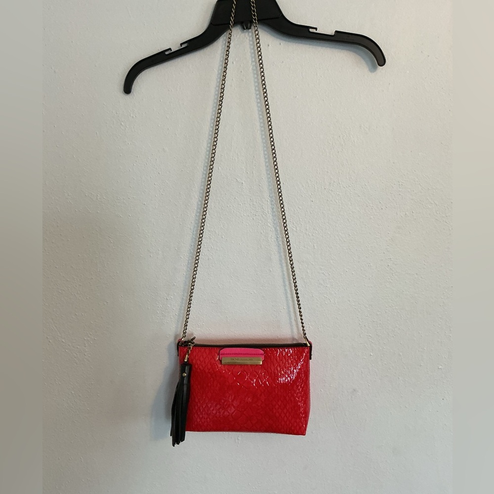 Rachel Rachel Roy Red & Pink  Crossbody Bag.